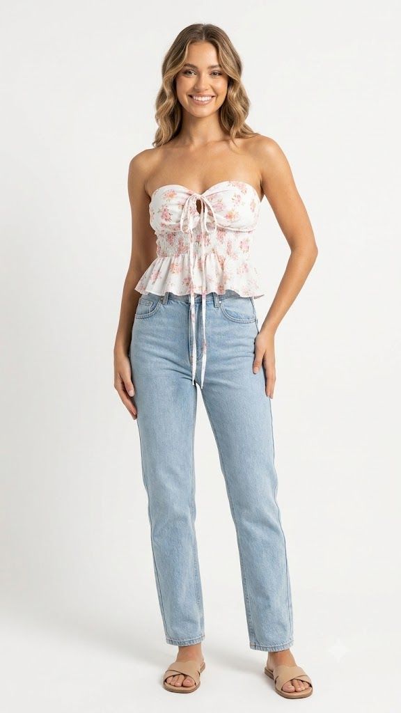 Sweetheart Bloom Bustier